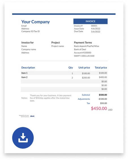 How to Invoice a Client as an Independent Contractor (+ Template)